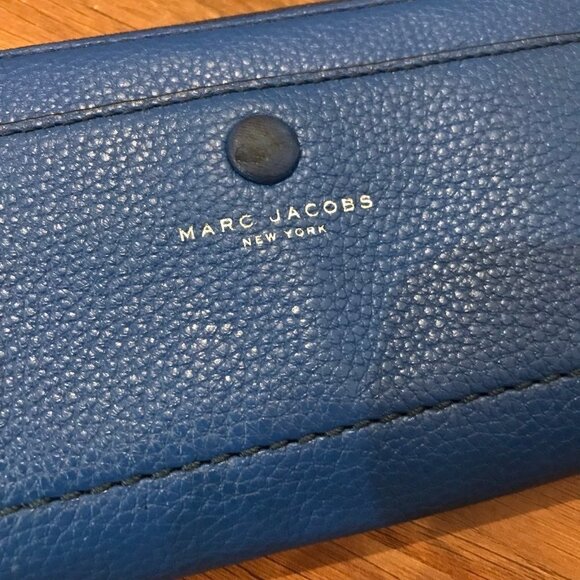 Marc Jacobs zip around Leather wallet - Picture 2 of 6